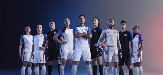 Nike Releases New USA Home, Away Jerseys for 2016