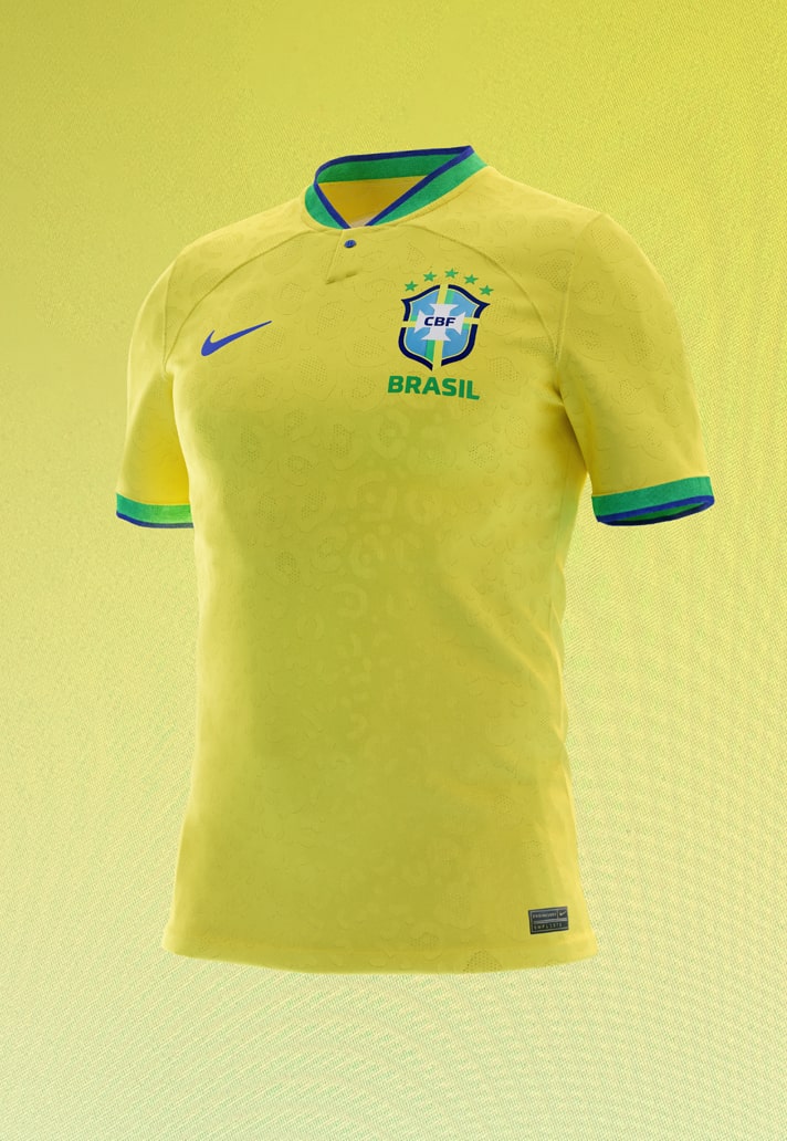 brazil's world cup jersey