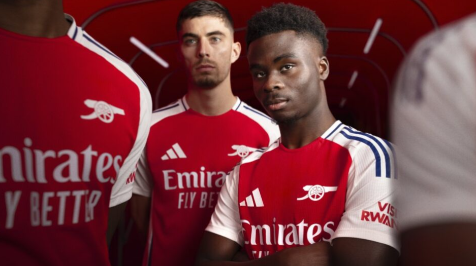 adidas Reveal the 2024/25 Arsenal Home Jersey