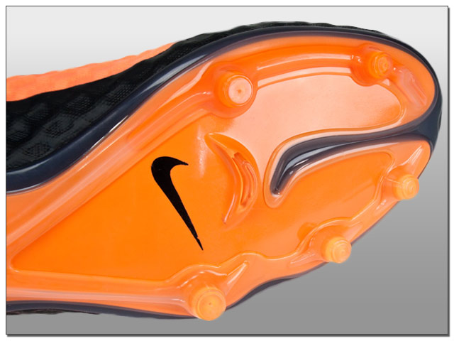 Nike Hypervenom Phantom FG Soccer Cleats - Black with Bright Citrus