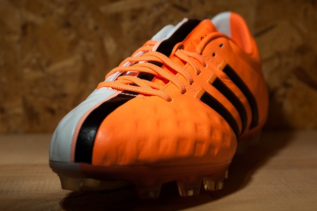 adidas 11 pro orange and white