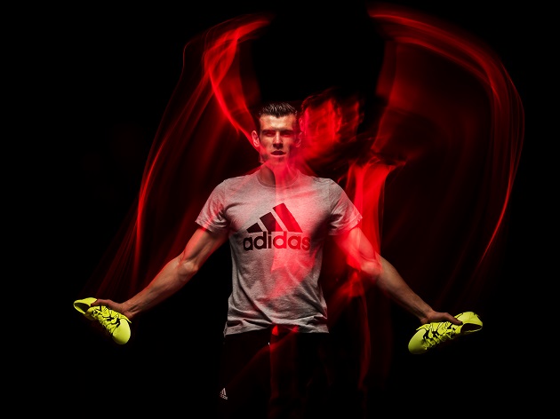 Bale with adidas X