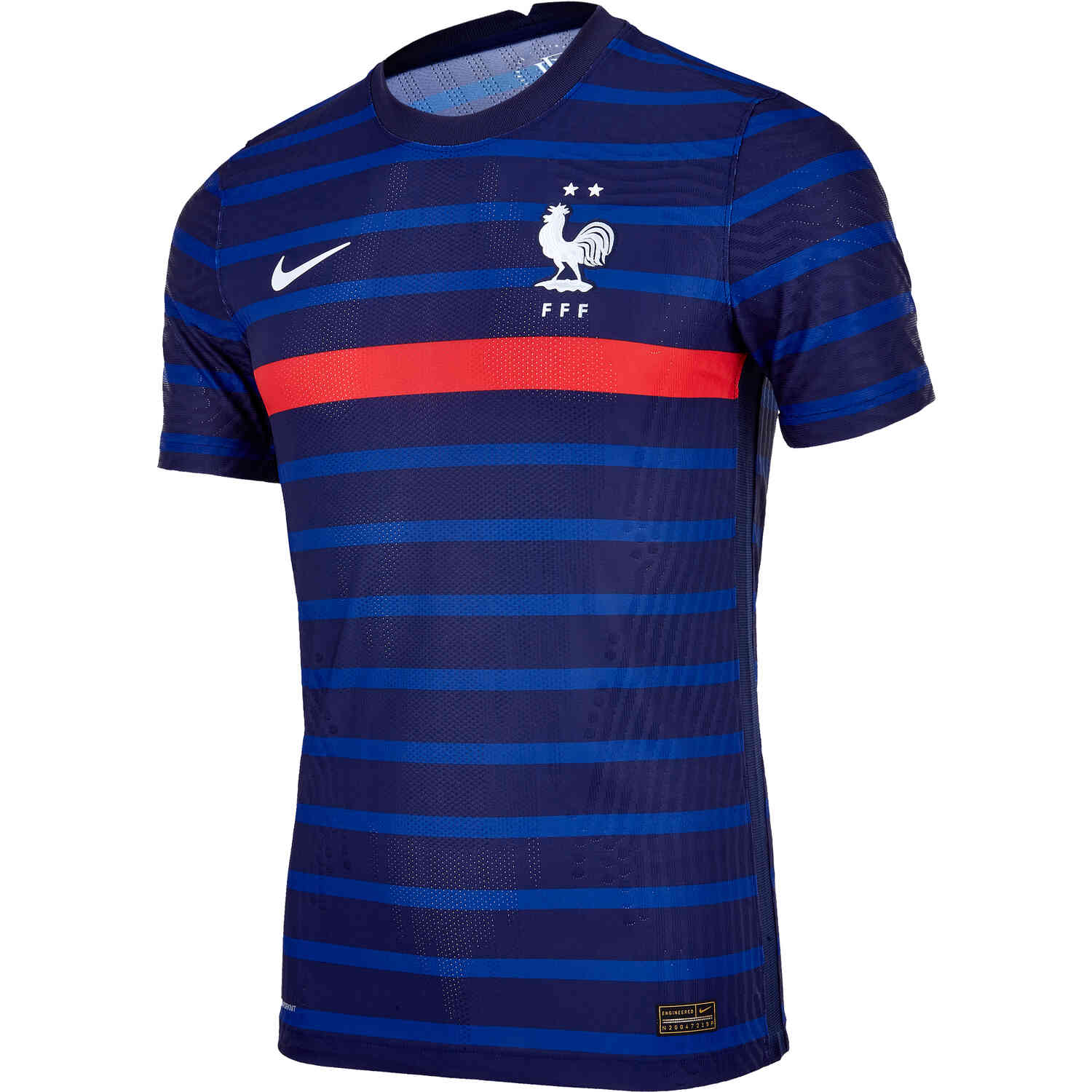 Men's France Fan Jersey 100% Vive Les Bleus Navy Blue Color 