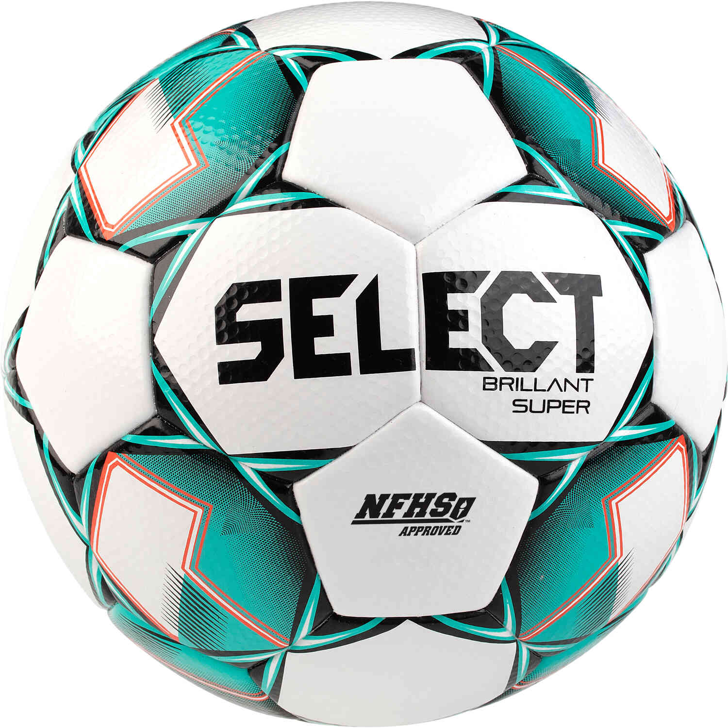 Select Nfhs Brillant Super Premium Match Soccer Ball White Green Soccerpro