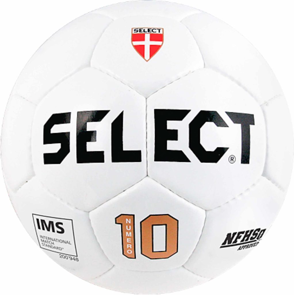 Select Numero 10 NFHS Soccer Ball - All White - SoccerPro