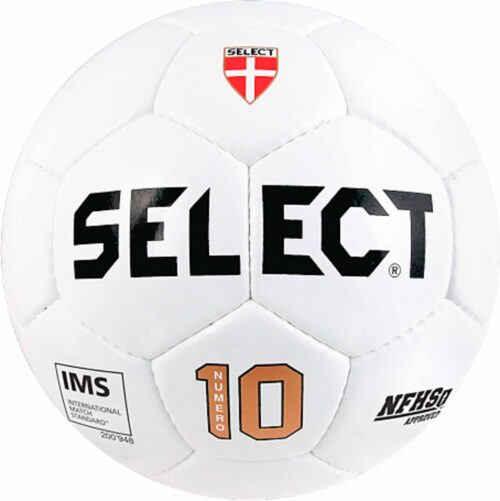 Select Numero 10 NFHS Soccer Ball – All White