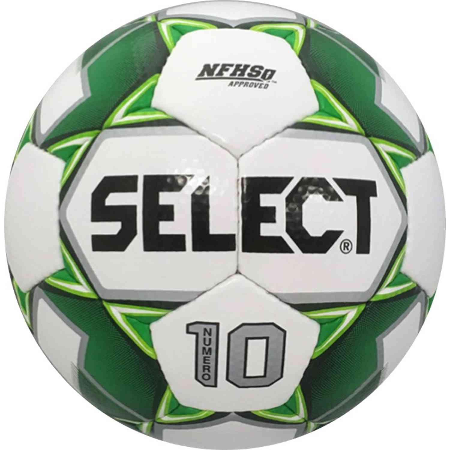 Sélectionnez NUMERO 10 ballon de football Blanc Taille 5 NFHS NCAA IMS Approuvé