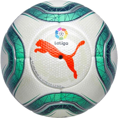 Puma La Liga 1 Official Match Soccer Ball – White & Green Glimmer