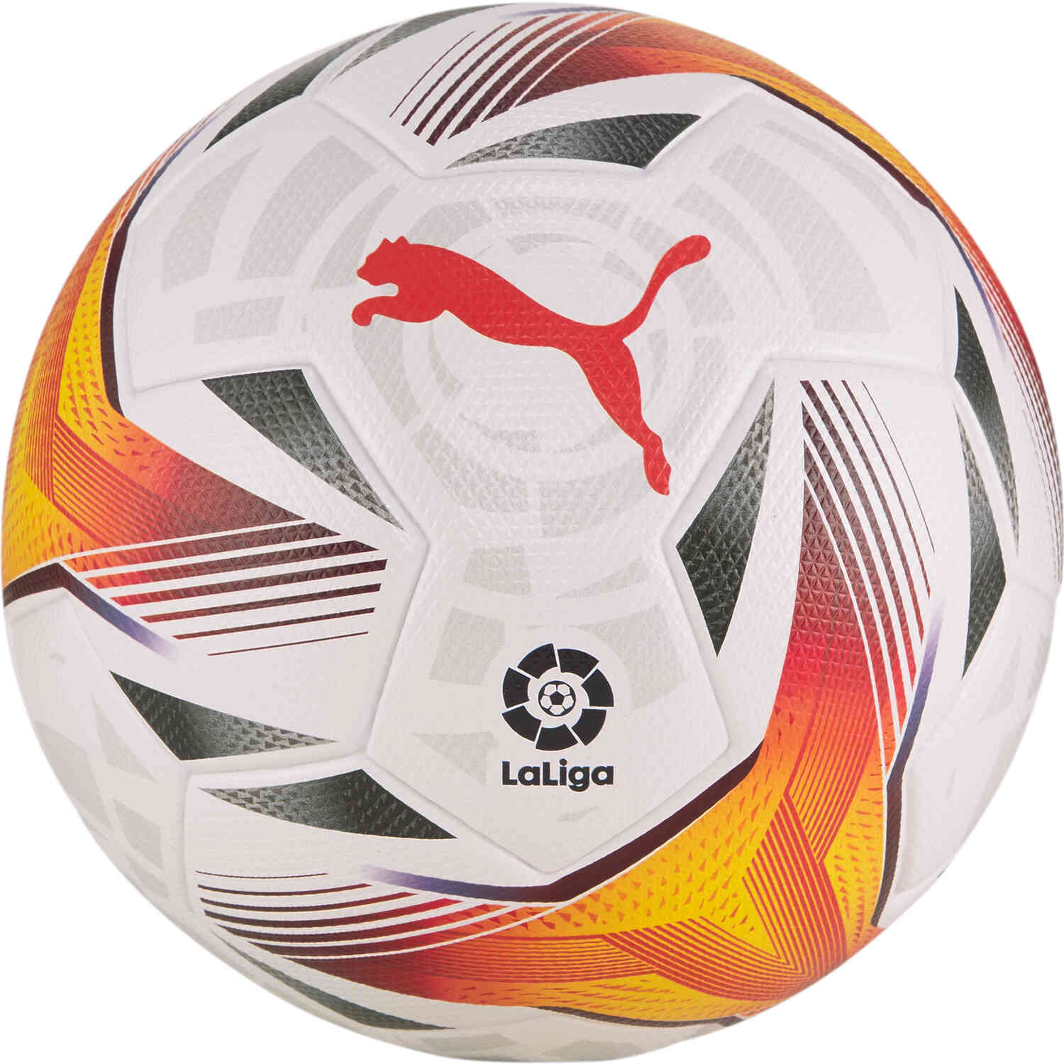 PUMA La Liga 1 Accelerate Official Match Soccer Ball - White & Multicolour - SoccerPro