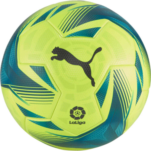 PUMA La Liga 1 Adrenalina Official Match Soccer Ball – Lemon Tonic