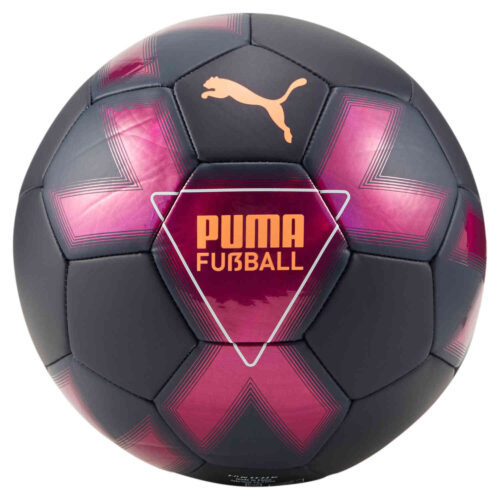 Puma Cage Soccer Ball – Deep Orchid & Neon Citrus