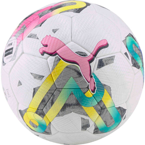 PUMA Orbita 2 Match Soccer Ball – White & Multi Color