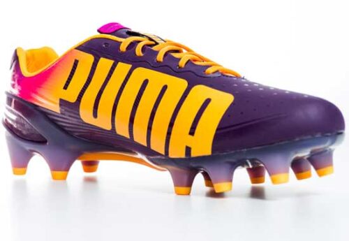 PUMA evoSPEED 1.2 FG Soccer Cleats  Blackberry