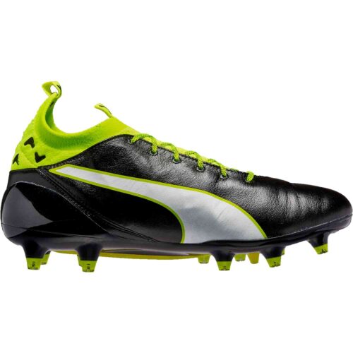 PUMA evoTOUCH Pro FG – Black/Safety Yellow