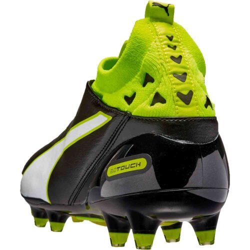PUMA evoTOUCH Pro FG – Black/Safety Yellow