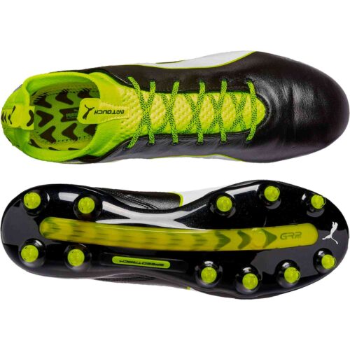 PUMA evoTOUCH Pro FG – Black/Safety Yellow