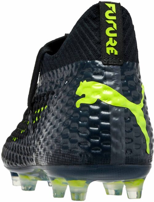 PUMA Future 18.1 Netfit FG – Black/Fizzy Yellow