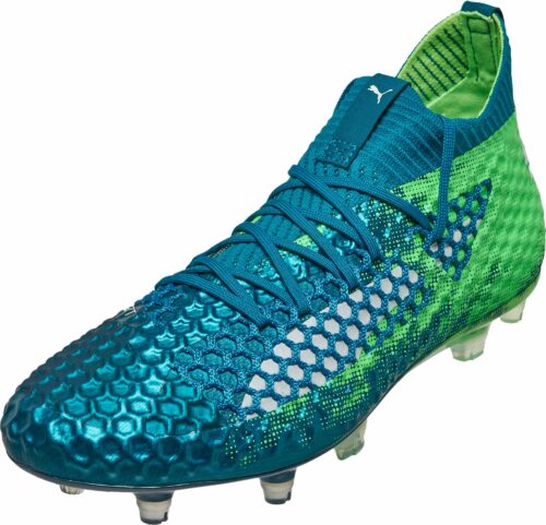 PUMA Future 18.1 Netfit FG – Deep Lagoon/White