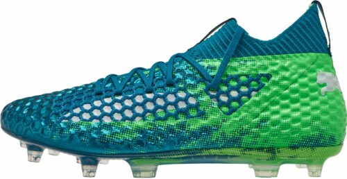PUMA Future 18.1 Netfit FG – Deep Lagoon/White