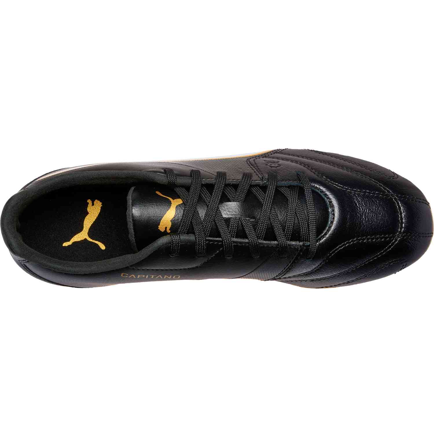 hilo periscopio dormir Puma Capitano II FG - Puma Black/Puma White/Gold - SoccerPro