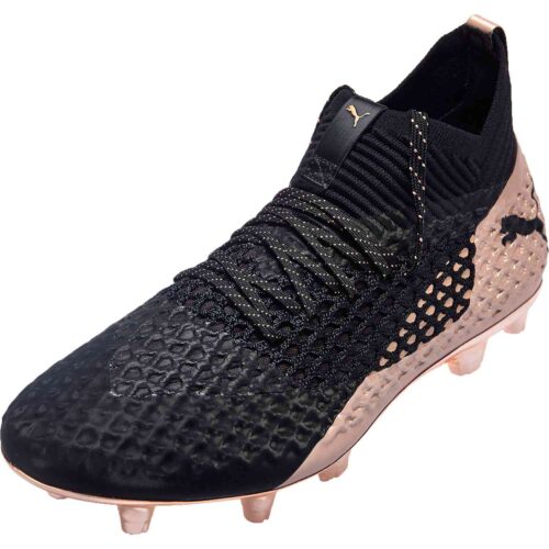 PUMA Future 2.1 Netfit FG – GLO – Rose Gold/Black