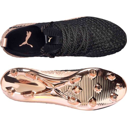 PUMA Future 2.1 Netfit FG – GLO – Rose Gold/Black