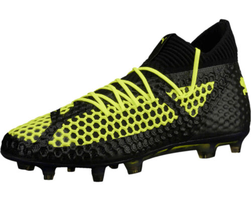 PUMA Future 18.1 Netfit FG – LE – Black/Fizzy Yellow