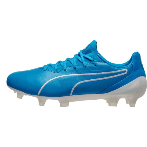 Puma King Platinum FG – Luminous Blue/Puma White