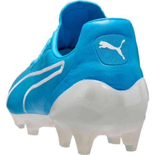 Puma King Platinum FG – Luminous Blue/Puma White