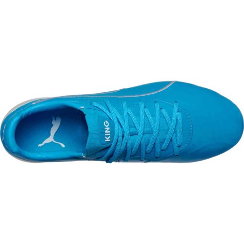 Puma King Platinum FG – Luminous Blue/Puma White