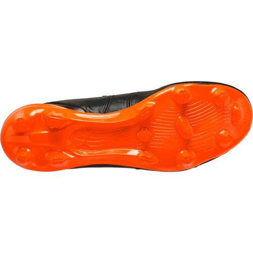 Puma King Platinum FG – Black & Shocking Orange