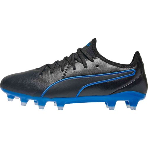 Puma King Pro FG – Black/Royal Blue