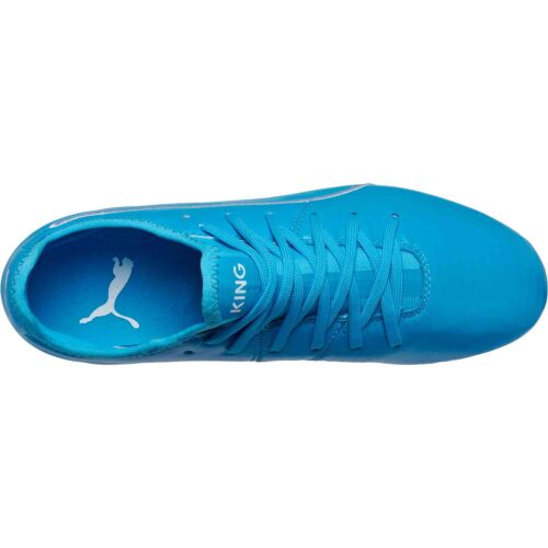 Puma King Pro FG – Luminous Blue/Puma White