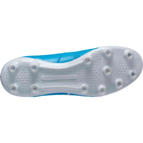 Puma King Pro FG – Luminous Blue/Puma White