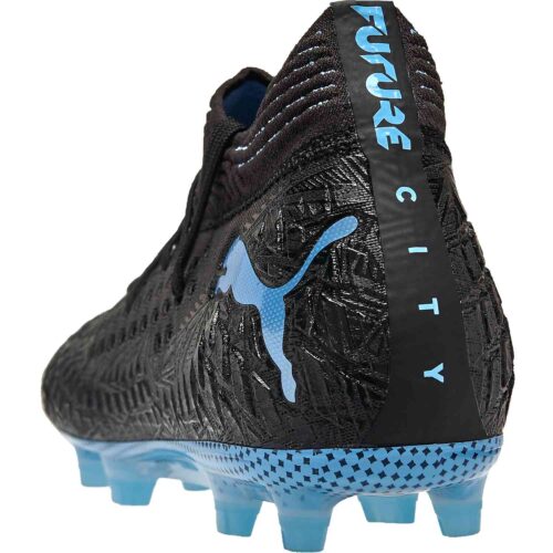 Puma Manchester City FUTURE 4.1 FG – Black/Sky Blue/White