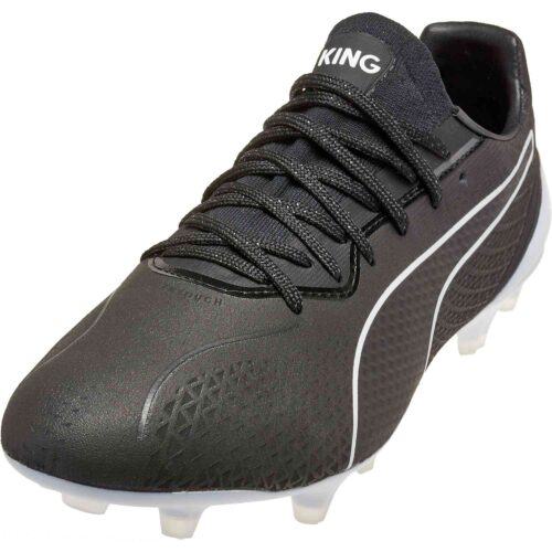 PUMA King Lazer Touch FG – Black/White