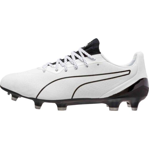 PUMA King Lazer Touch FG – White/Black