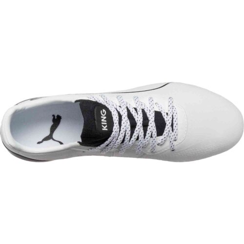 PUMA King Lazer Touch FG – White/Black