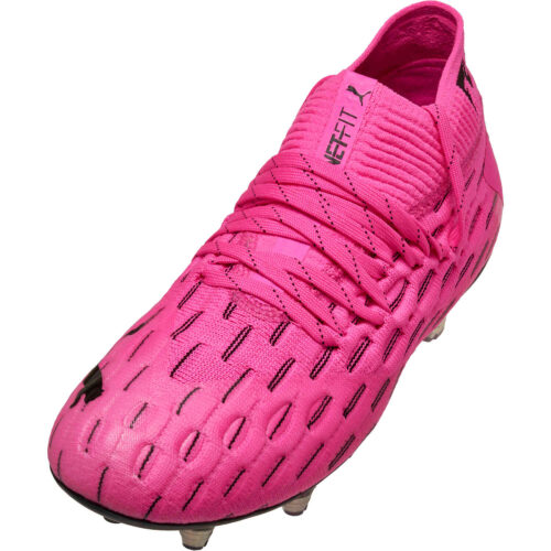 Kids Puma Future 6.1 FG – Luminous Pink & Black