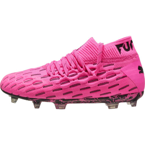Kids Puma Future 6.1 FG – Luminous Pink & Black