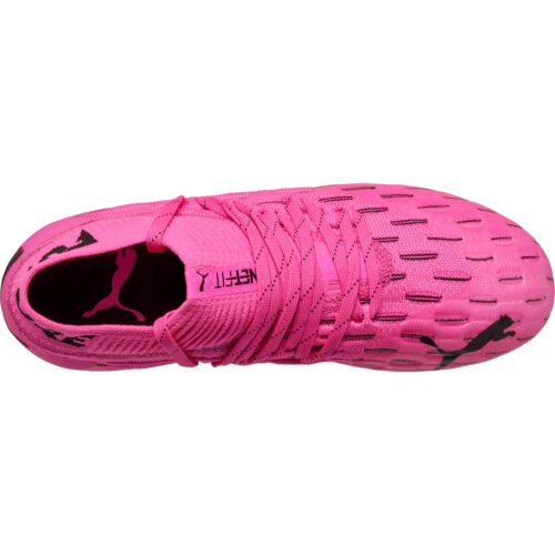 Kids Puma Future 6.1 FG – Luminous Pink & Black