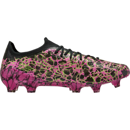 PUMA Origins Ultra 1.3 FG – Ultra Magenta & Black with Green Glare