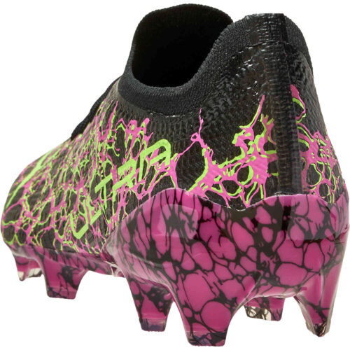 PUMA Origins Ultra 1.3 FG – Ultra Magenta & Black with Green Glare