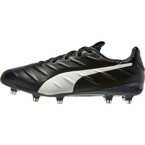 PUMA King Platinum 21 FG – Black & White