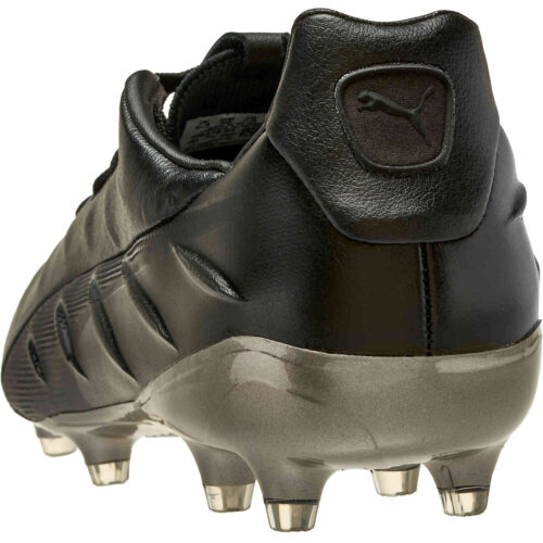 PUMA King Platinum 21 FG Firm Ground – Black & Black