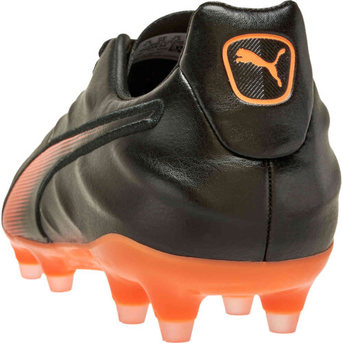 Puma King Pro 21 FG – Black & Neon Citrus