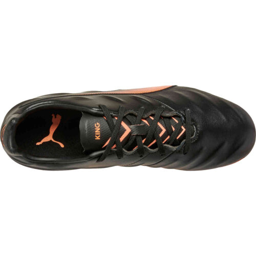 Puma King Pro 21 FG – Black & Neon Citrus