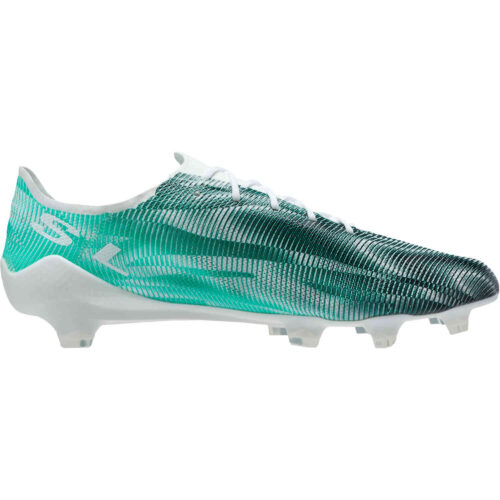 Puma Ultra SL 21 FG – White & Spectra Green with Black