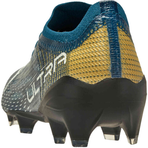 Puma First Mile Ultra 1.3 FG Firm Ground – Intense Blue & Ivory Glow with Mineral Yellow with Black