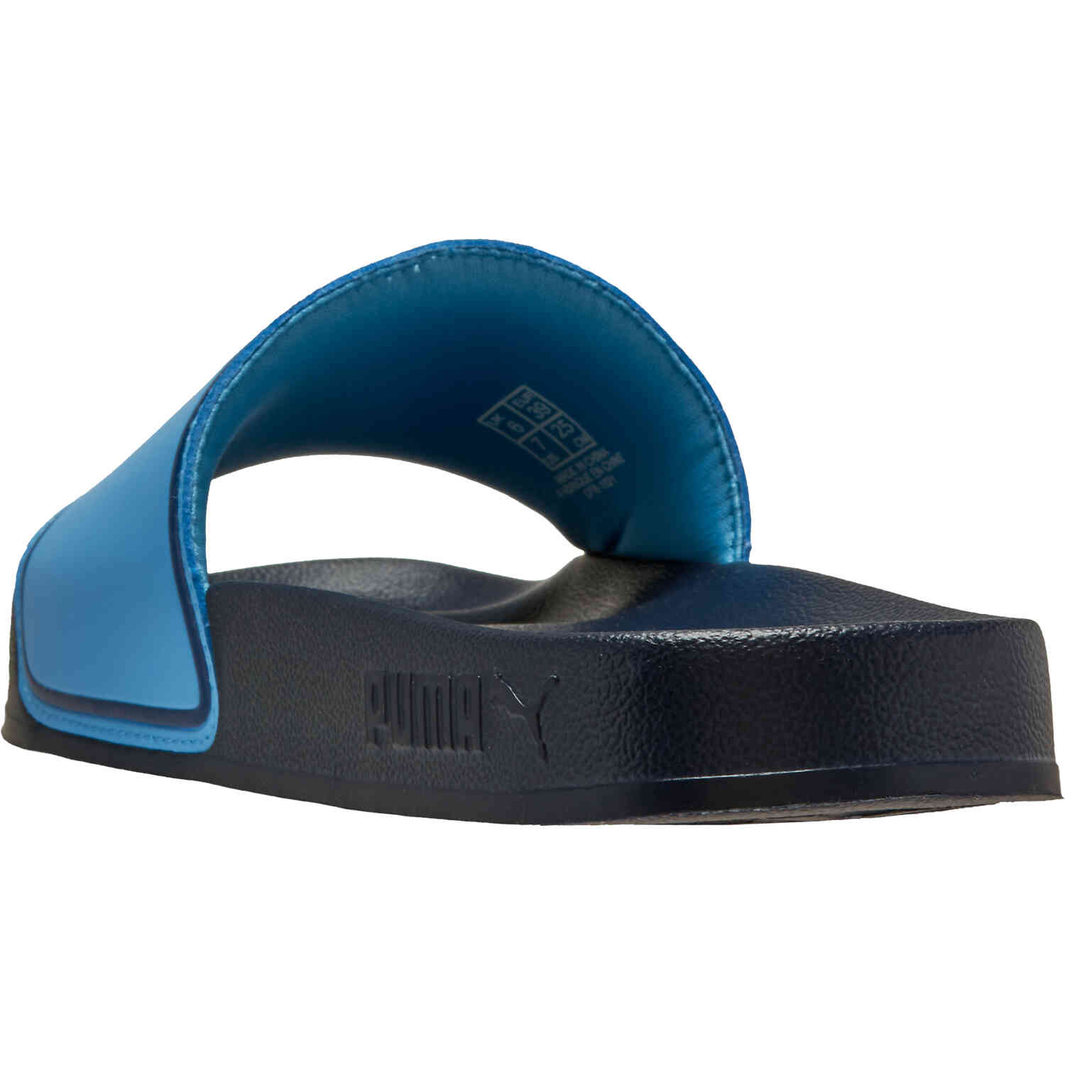 Blue puma sliders top